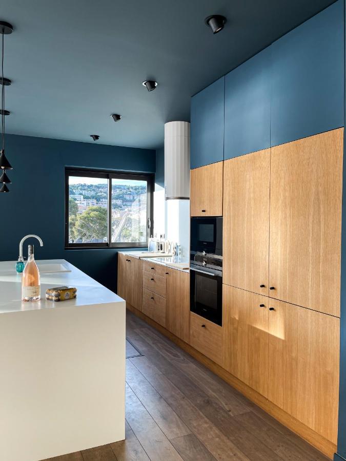 Villa Marine - 10 Pers - Centre Cassis - Piscine ภายนอก รูปภาพ
